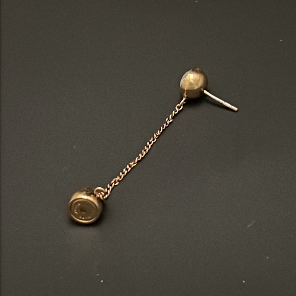 *NWT* Marc Jacobs Rhinestone Post & Chain Earrings - Picture 3 of 5